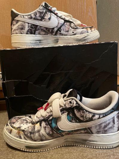 PEACEMINUSONE × Nike Air Force 1 Low Para Noise "Black" / G-DRAGON