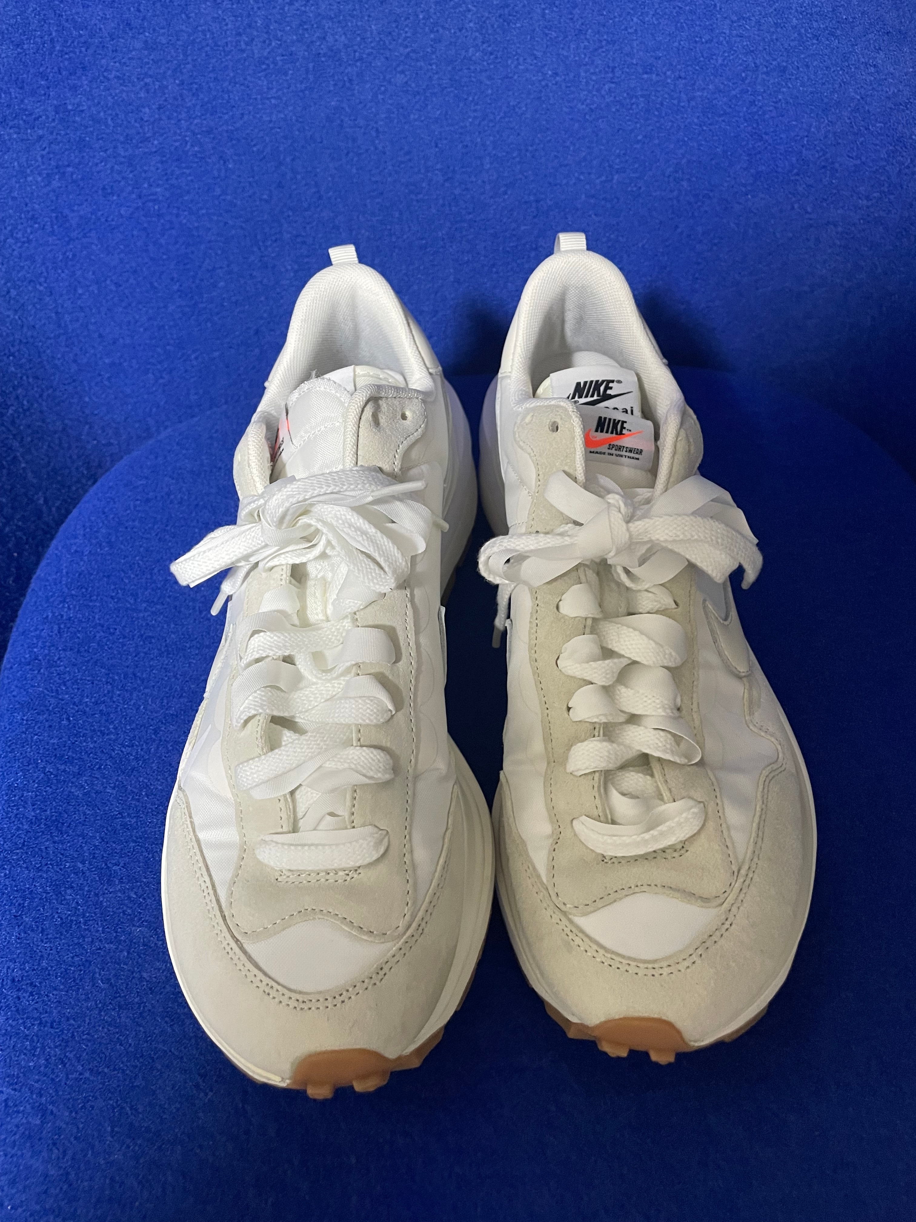 sacai × Nike Vapor Waffle "White Gum"