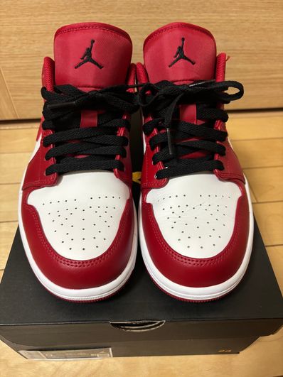 Nike Air Jordan 1 Low "White/Gym Red/Black"