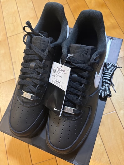 Supreme × Nike Air Force 1 Low "Black/White"