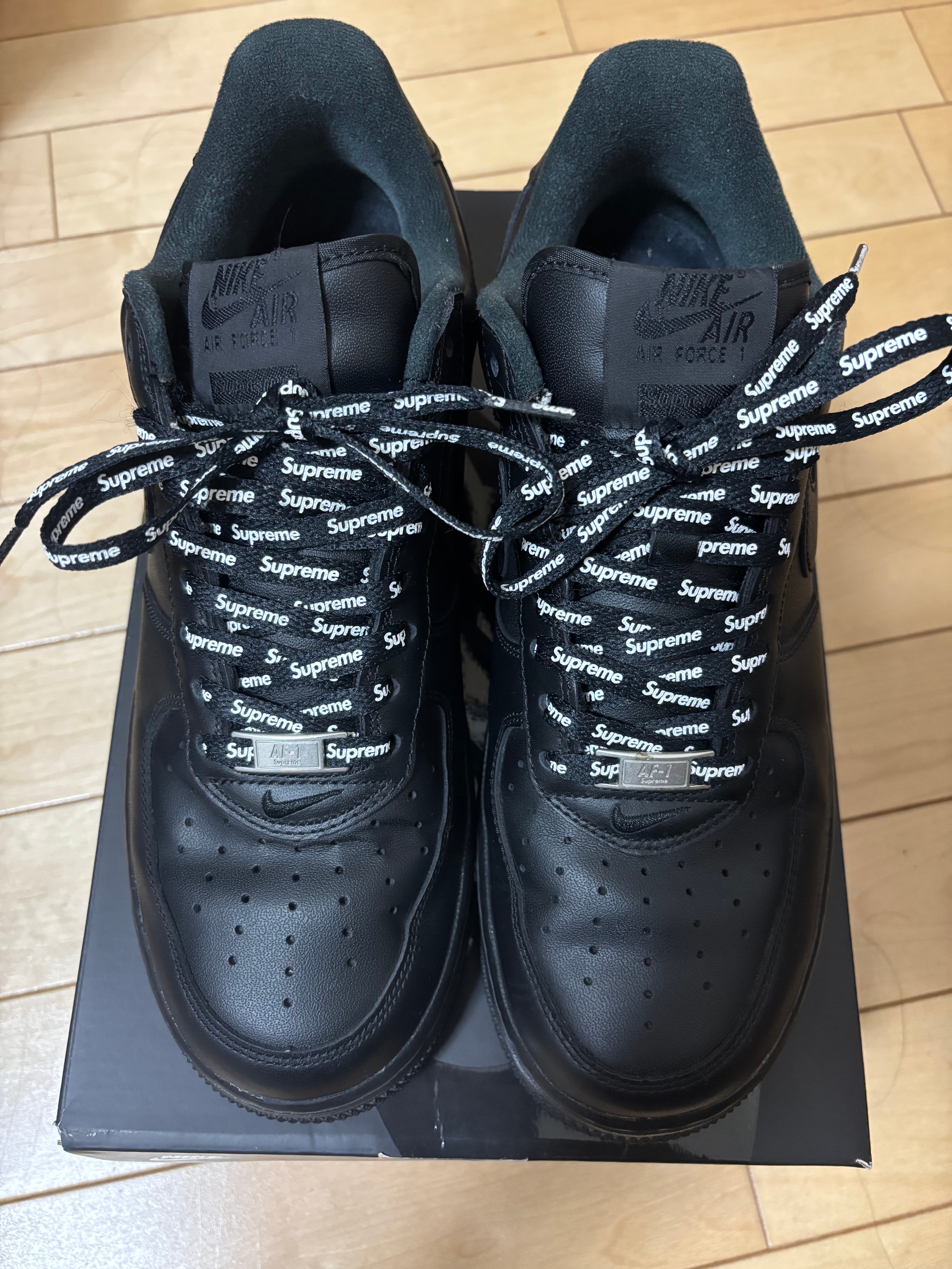 Supreme × Nike Air Force 1 Low "Black"