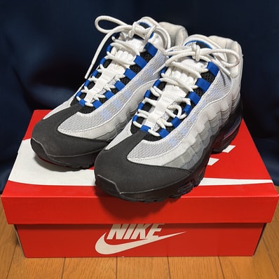 Nike Air Max 95 OG Big Bubble "Cool Grey/Blue Spark"