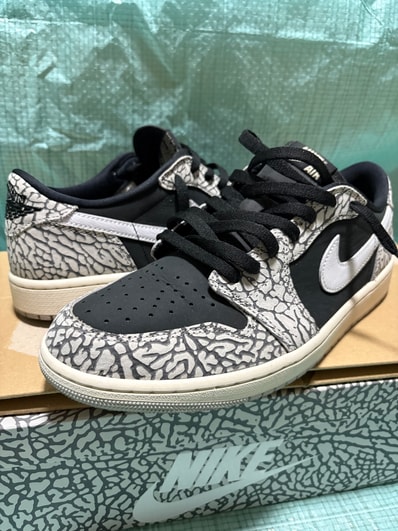 Nike Air Jordan 1 Retro Low OG "Black Cement"