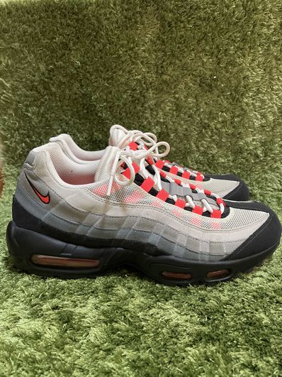 Nike Air Max 95 "White/Solar Red"