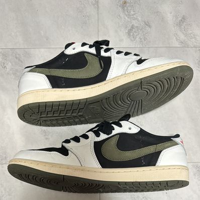 Travis Scott × Nike Women's Air Jordan 1 Low OG "Medium Olive"