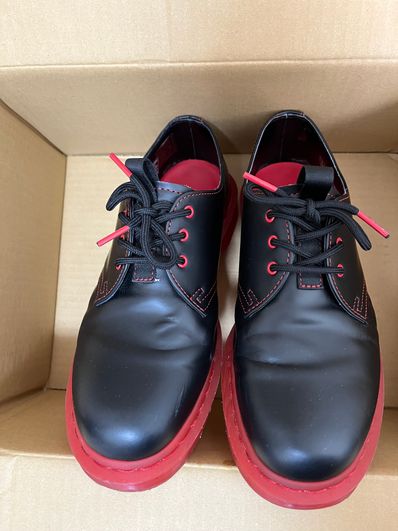 CLOT × Dr.Martens 1461 "Black/Red"