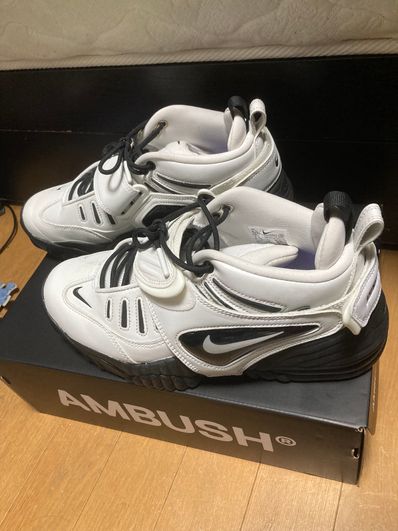 AMBUSH × Nike Air Adjust Force "Summit White and Black"