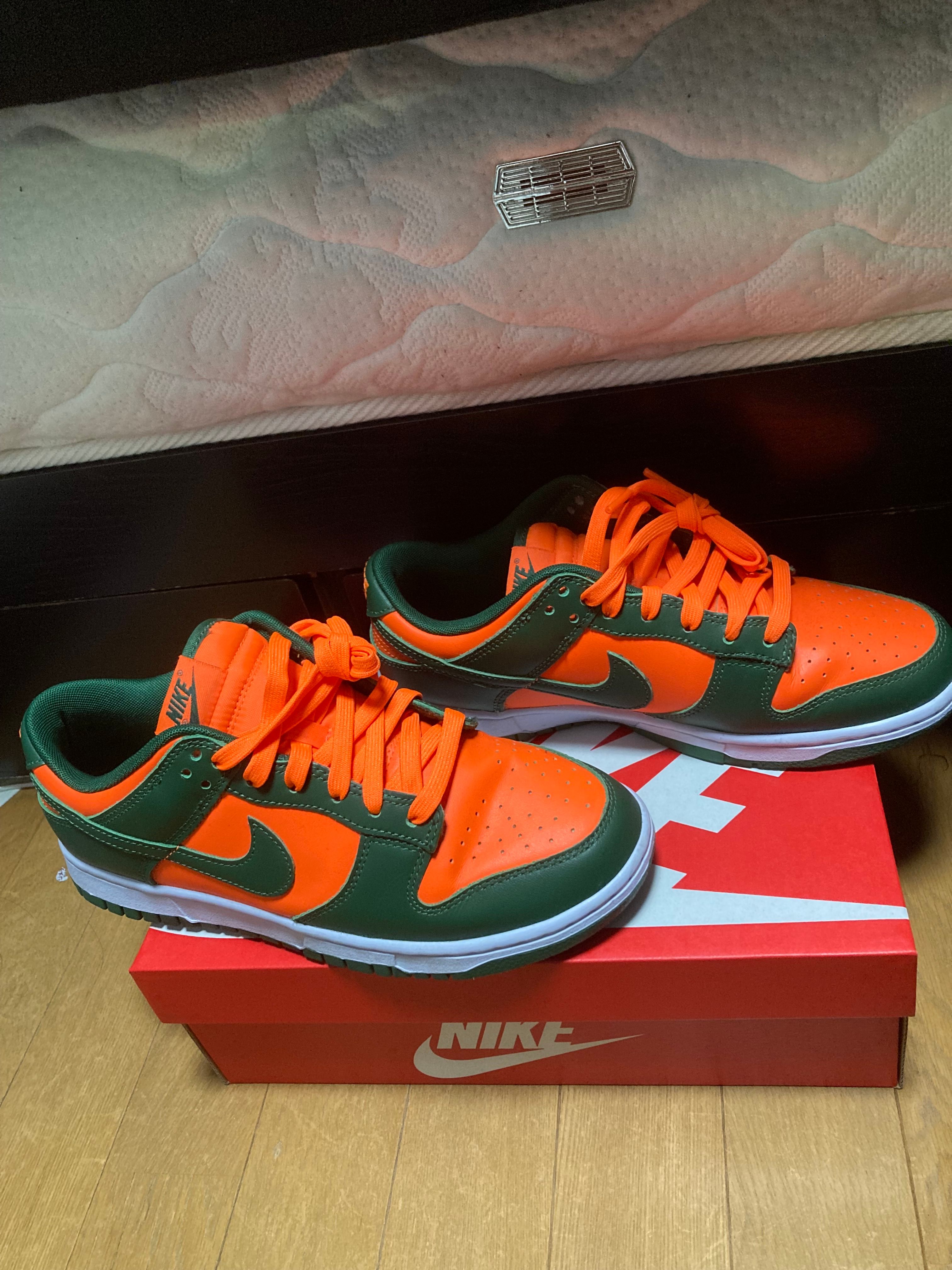 Nike Dunk Low Retro "Gorge Green and Total Orange"
