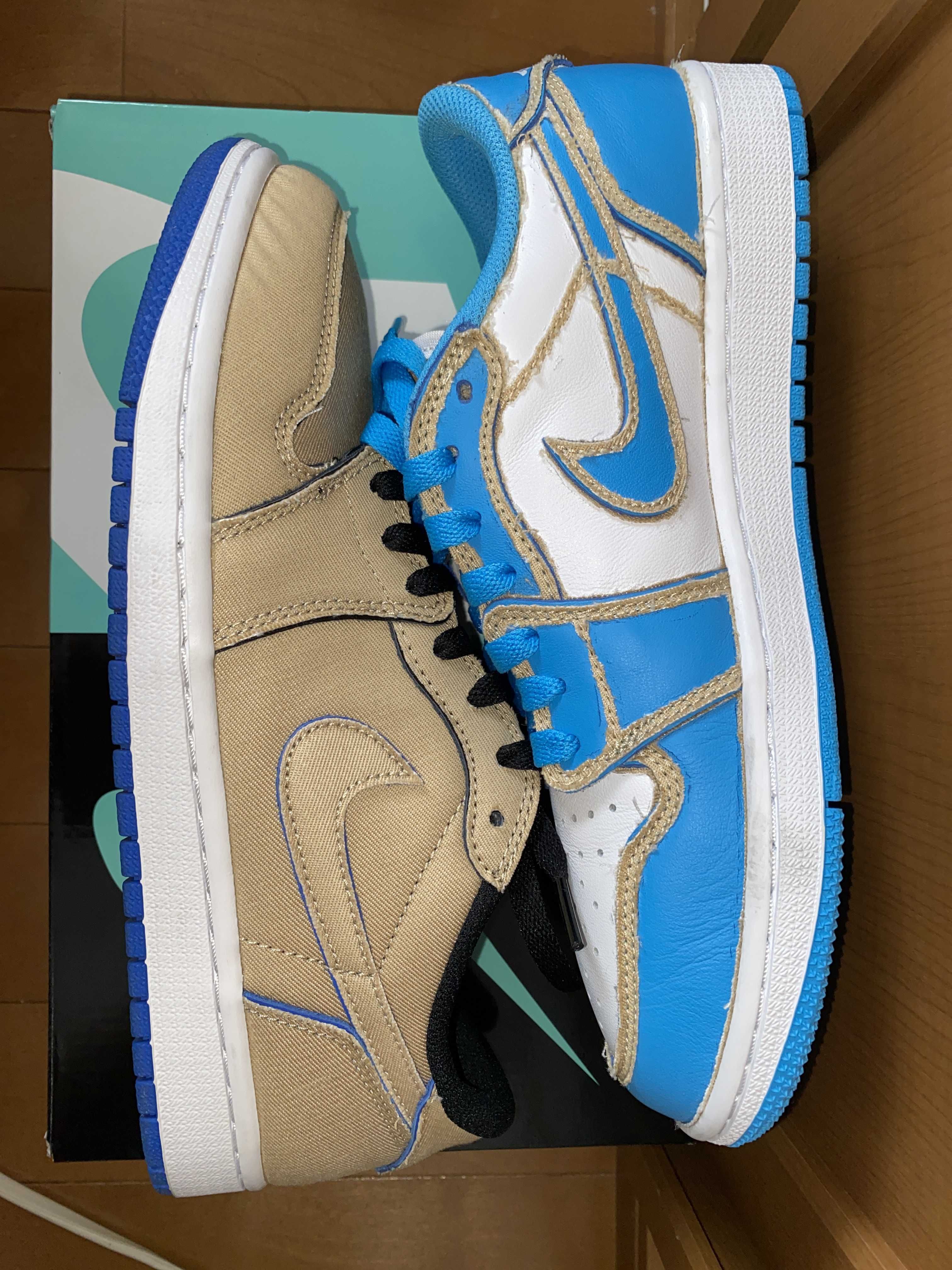 Nike SB Air Jordan 1 Low "Desert Ore/Royal Blue"