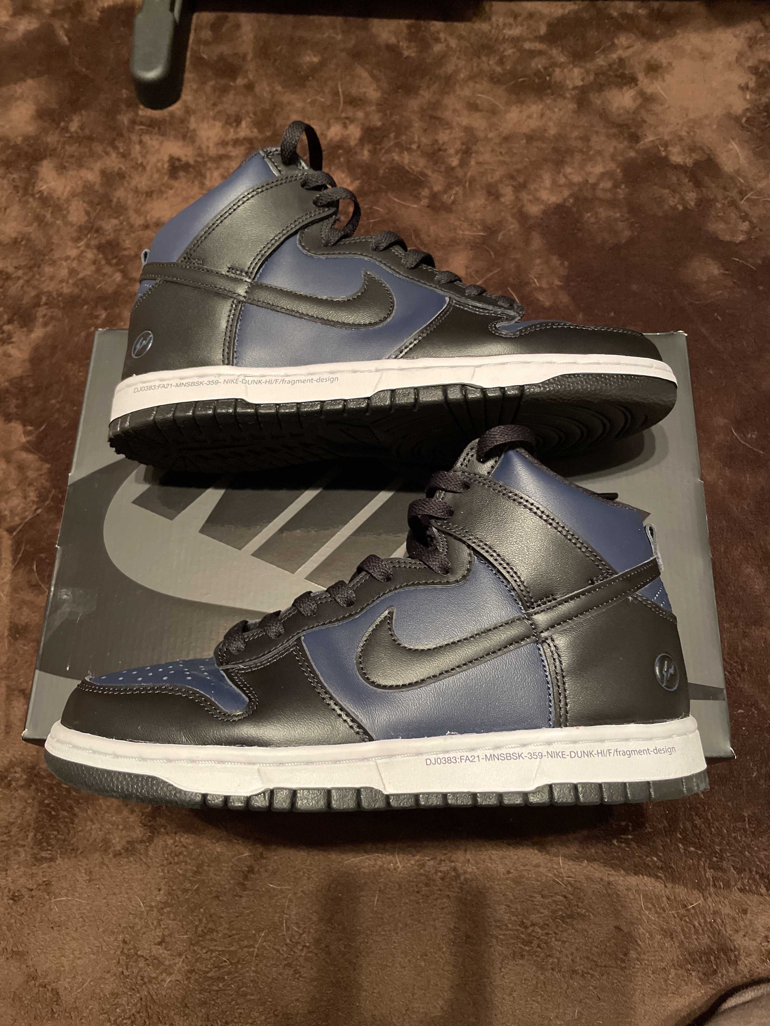 Fragment × Nike Dunk High "Tokyo"