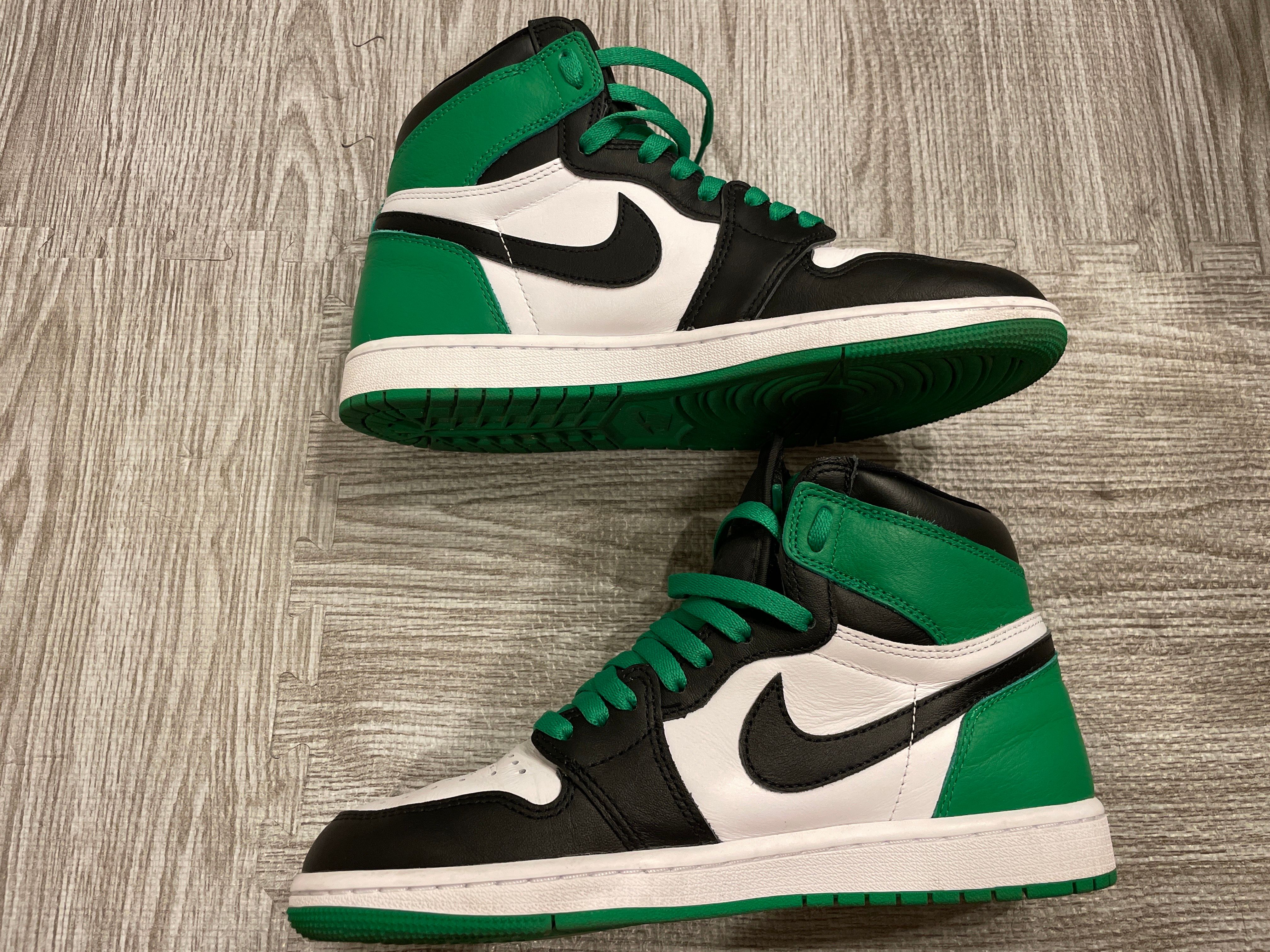 Nike Air Jordan 1 Retro High OG "Celtics/Black and Lucky Green" (2023)