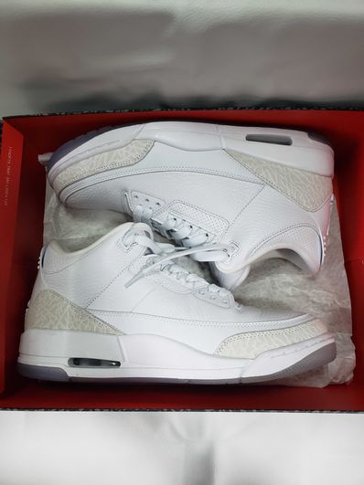 Nike Air Jordan 3 Retro "Pure White" (2018)