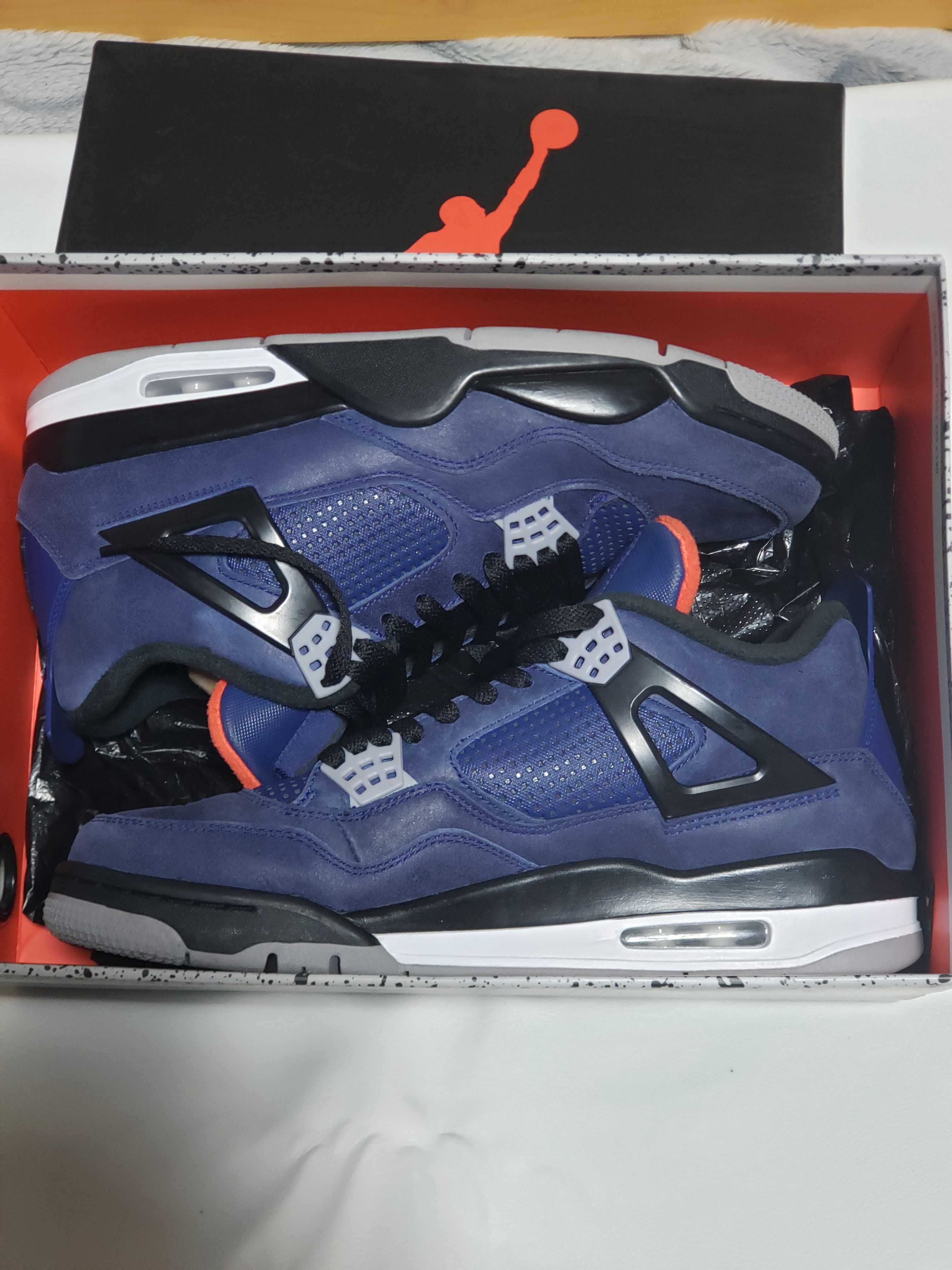 Nike Air Jordan 4 Retro WNTR "Loyal Blue/White/Black"