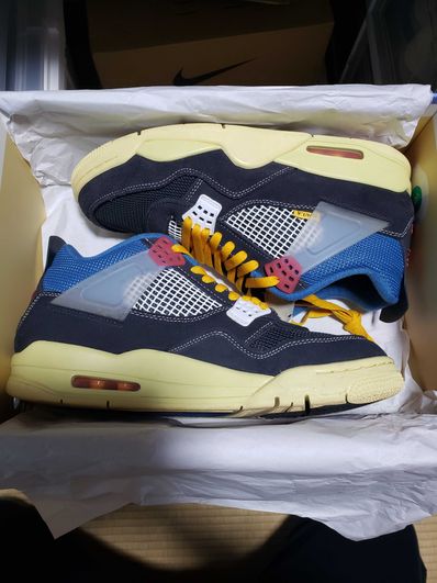 UNION × Nike Air Jordan 4 "Off Noir"