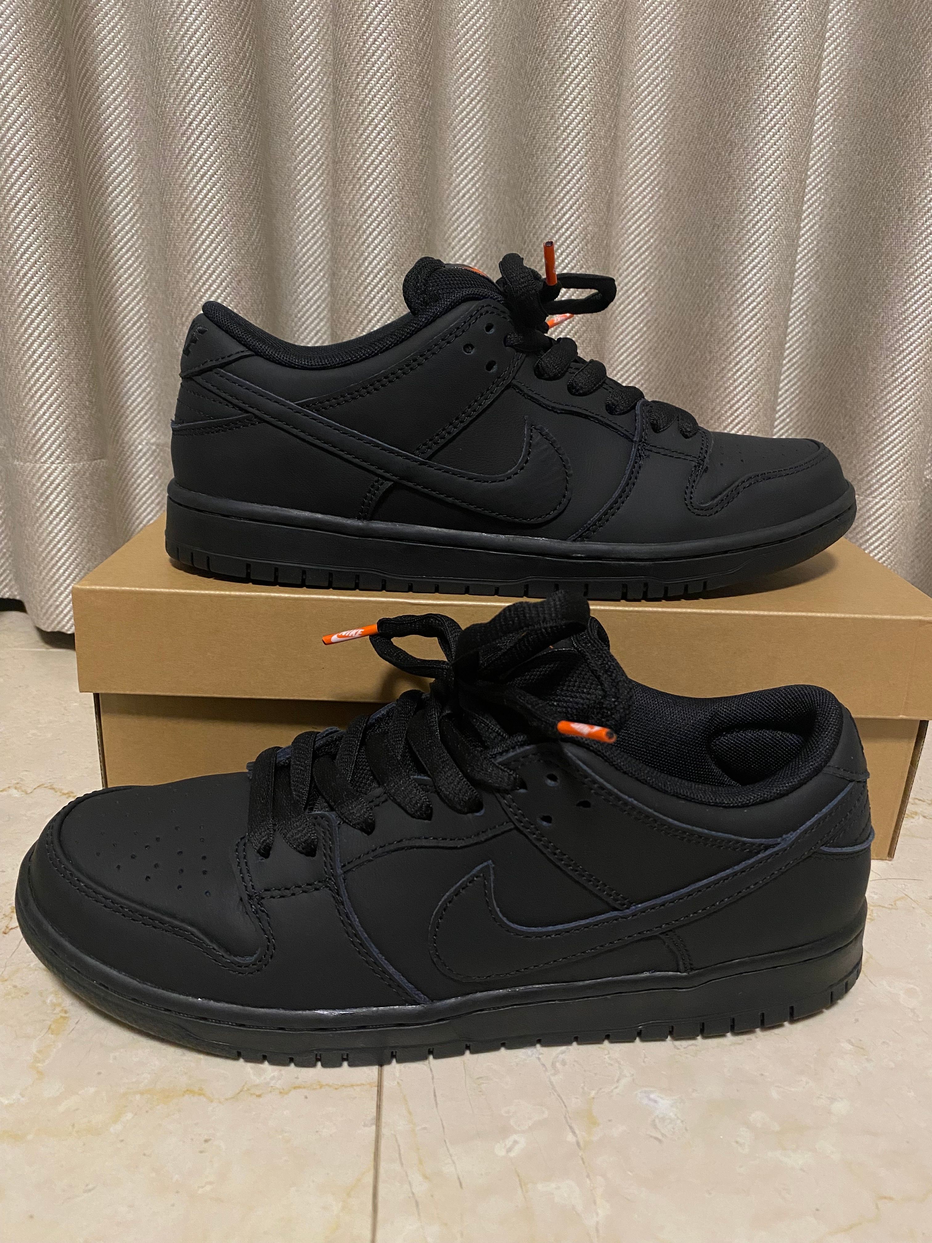Nike SB Dunk Low Pro ISO "Triple Black"