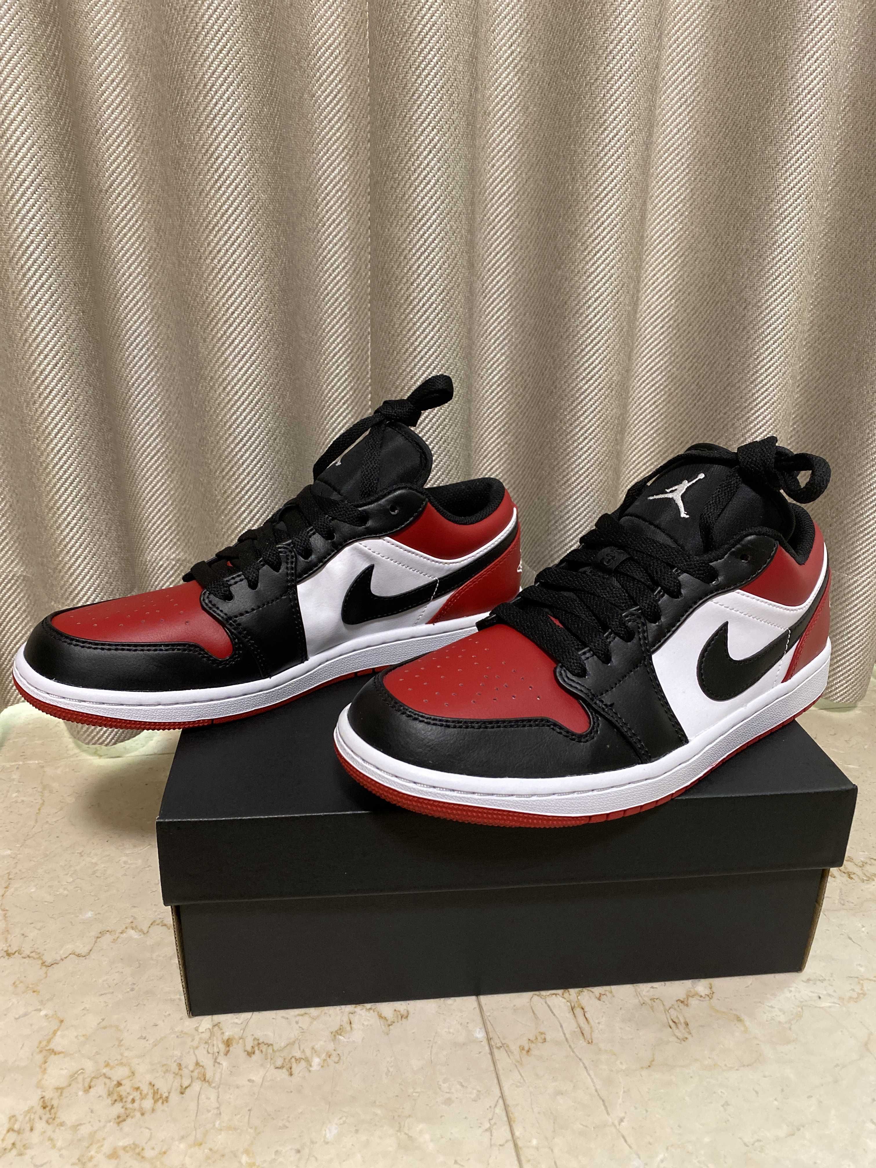 Nike Air Jordan 1 Low "Bred Toe"