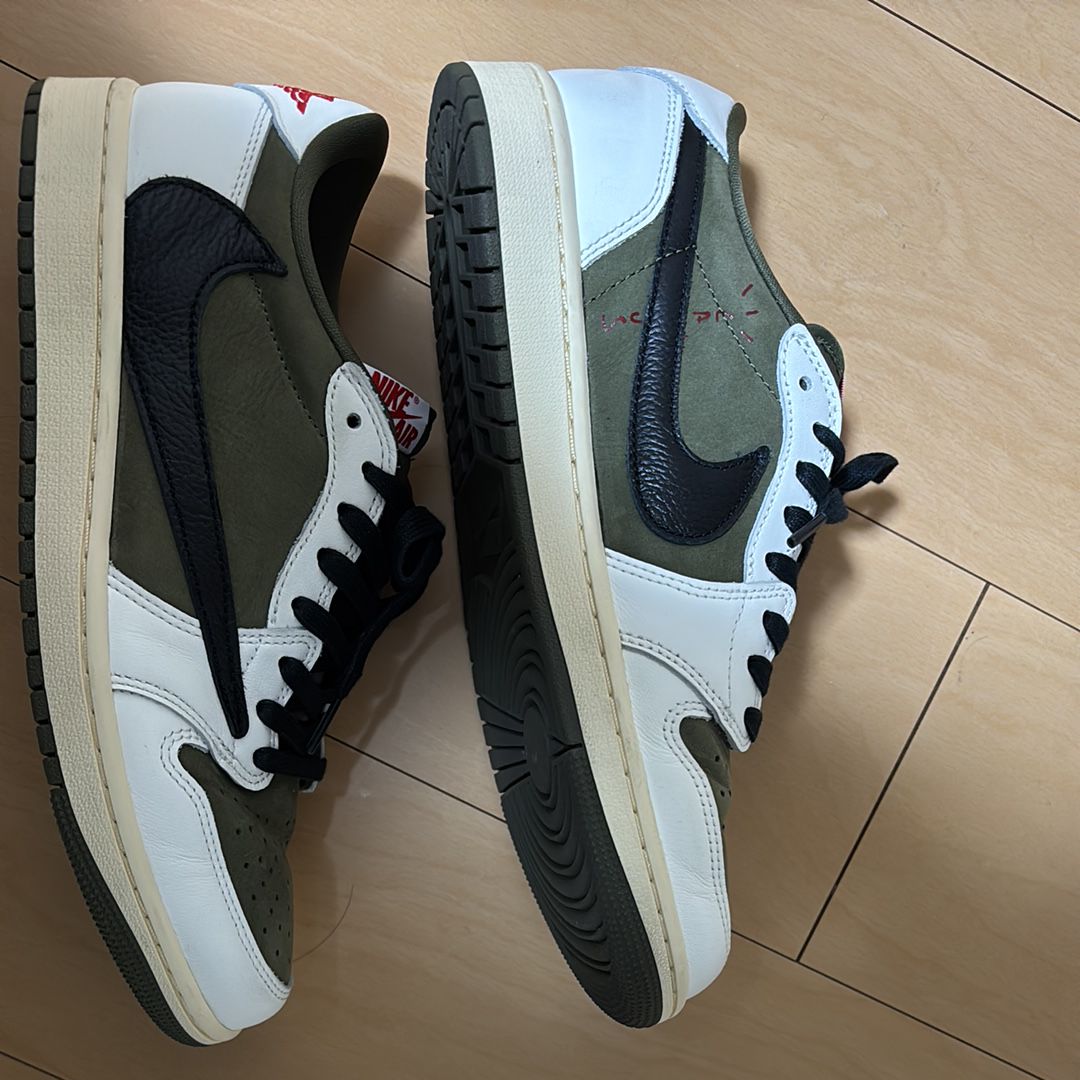 Travis Scott × Nike Air Jordan 1 Low OG SP "Reverse Olive"