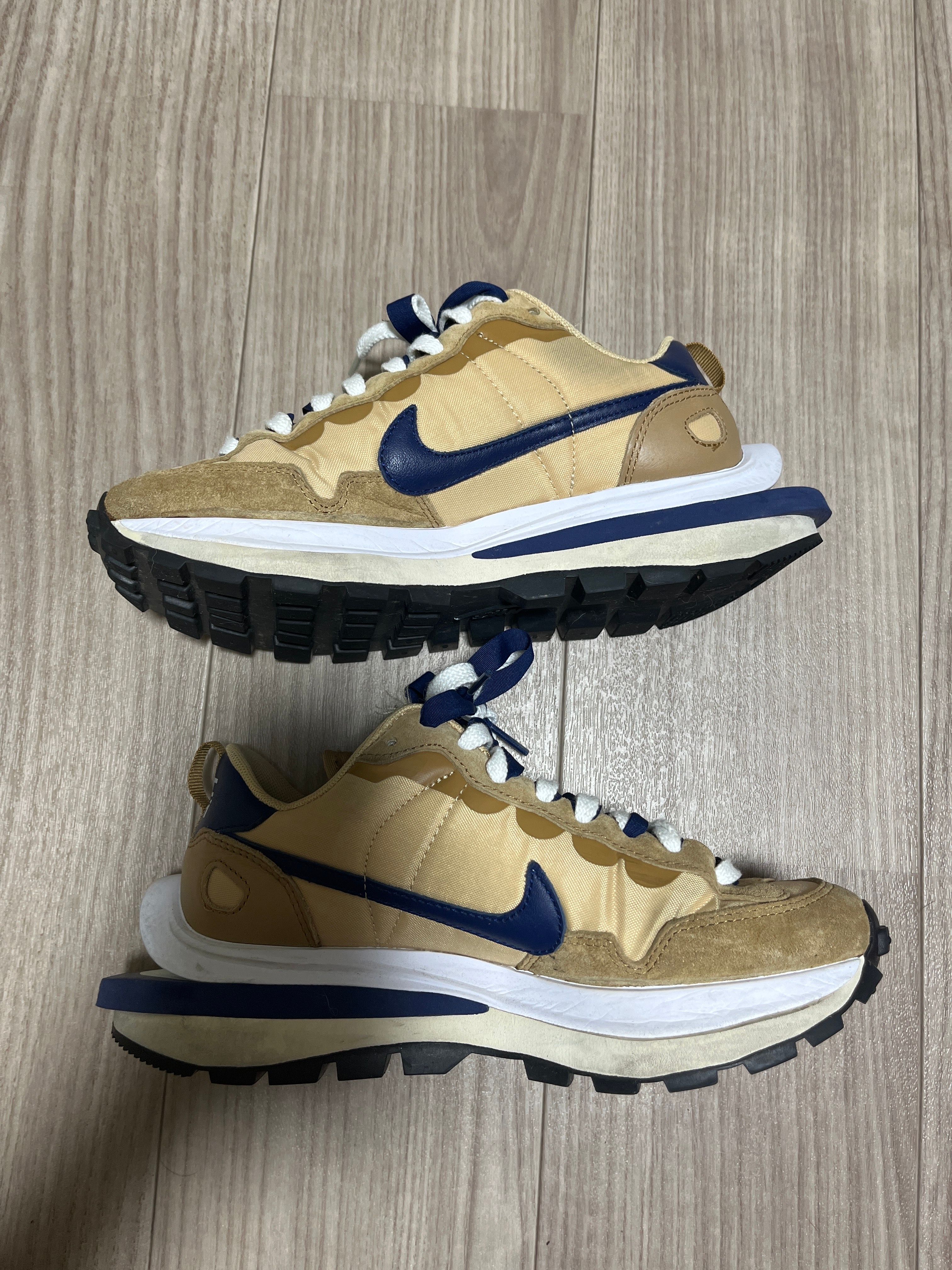 Sacai × Nike Vapor Waffle "Sesame And Blue Void"