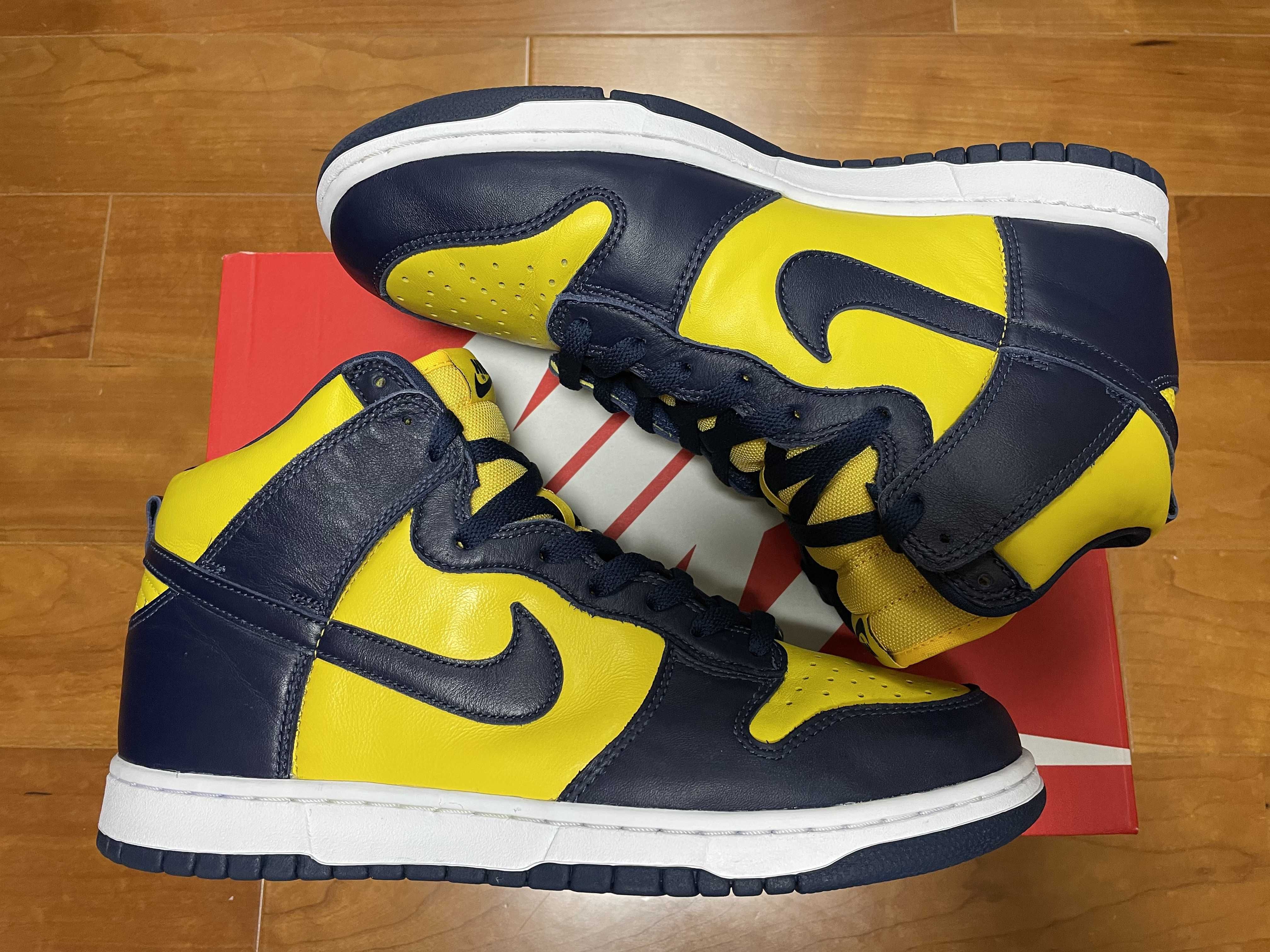 Nike Dunk High "Michigan"