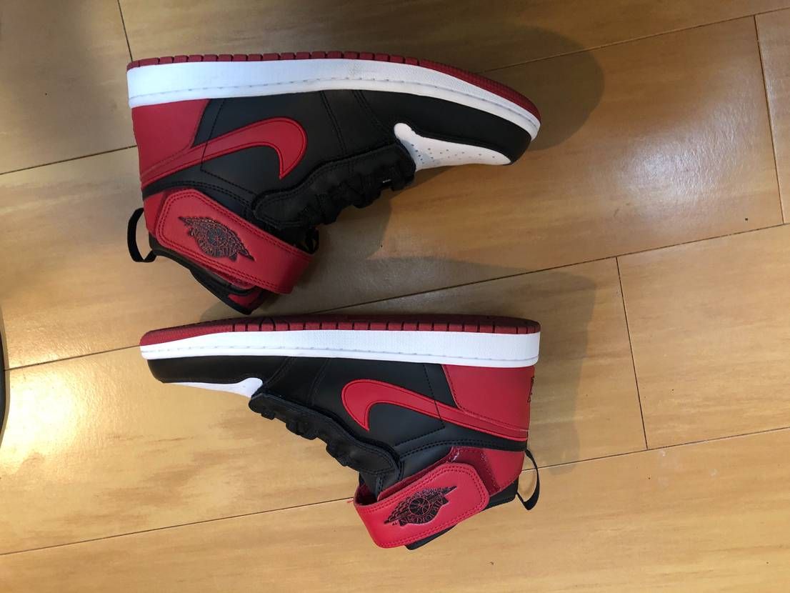 Nike Air Jordan 1 High Flyease "Black/Gym Red"