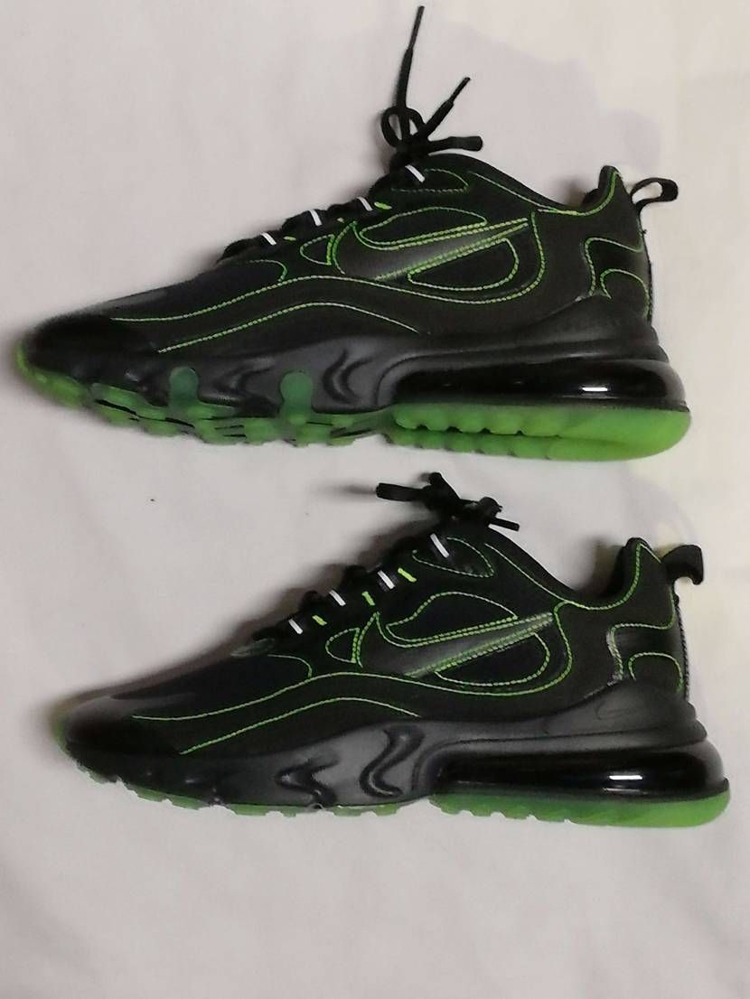 NIKE AIR MAX 270 REACT "BLACK ELECTRIC GREEN"