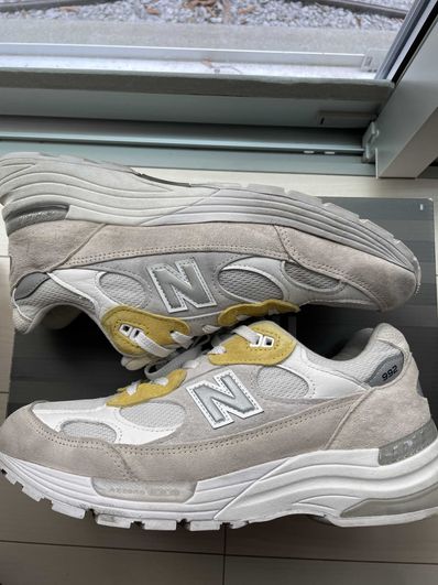 Paperboy × New Balance 992 "Fried Egg"