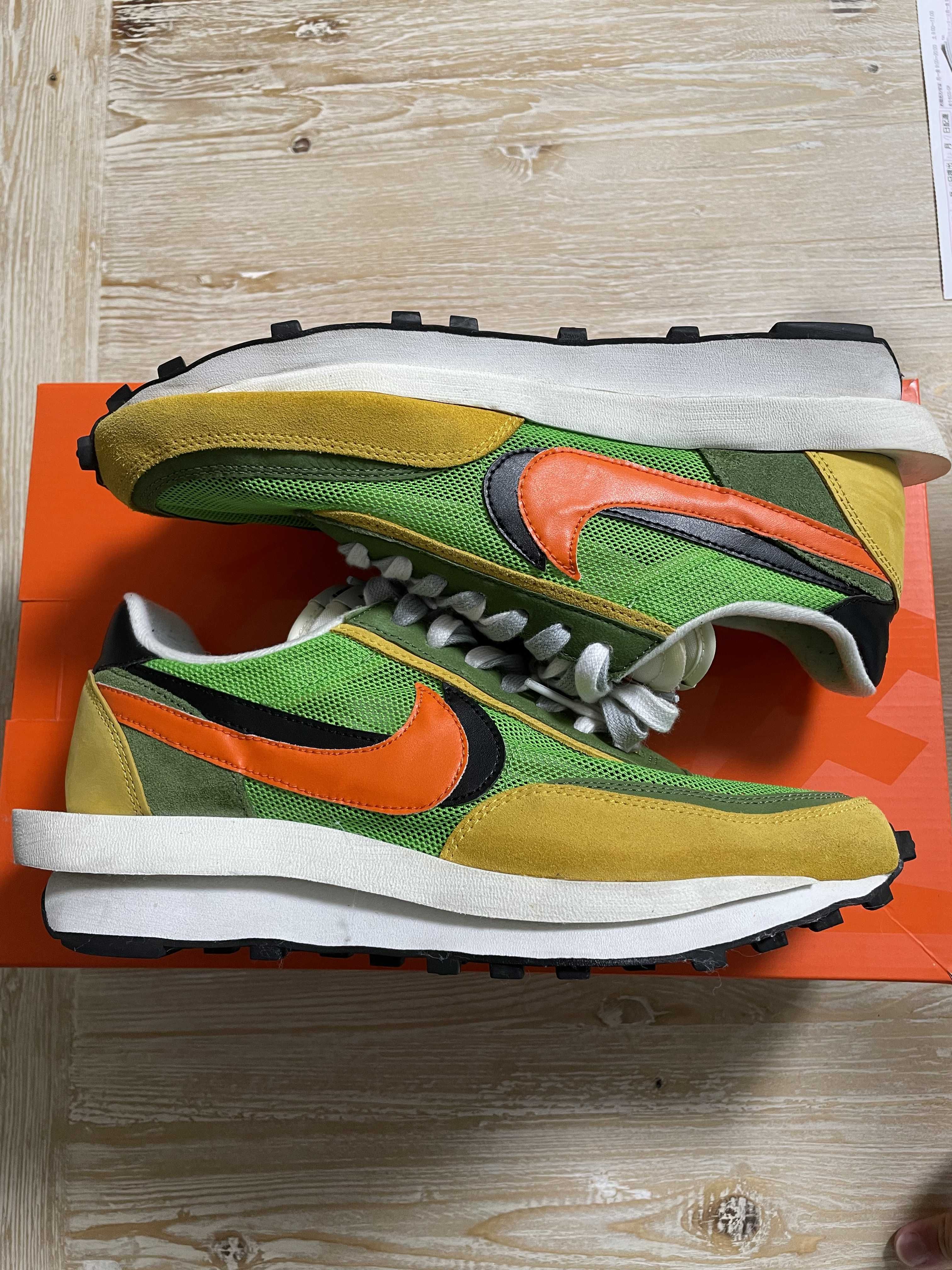 sacai × Nike LDV Waffle "Green"
