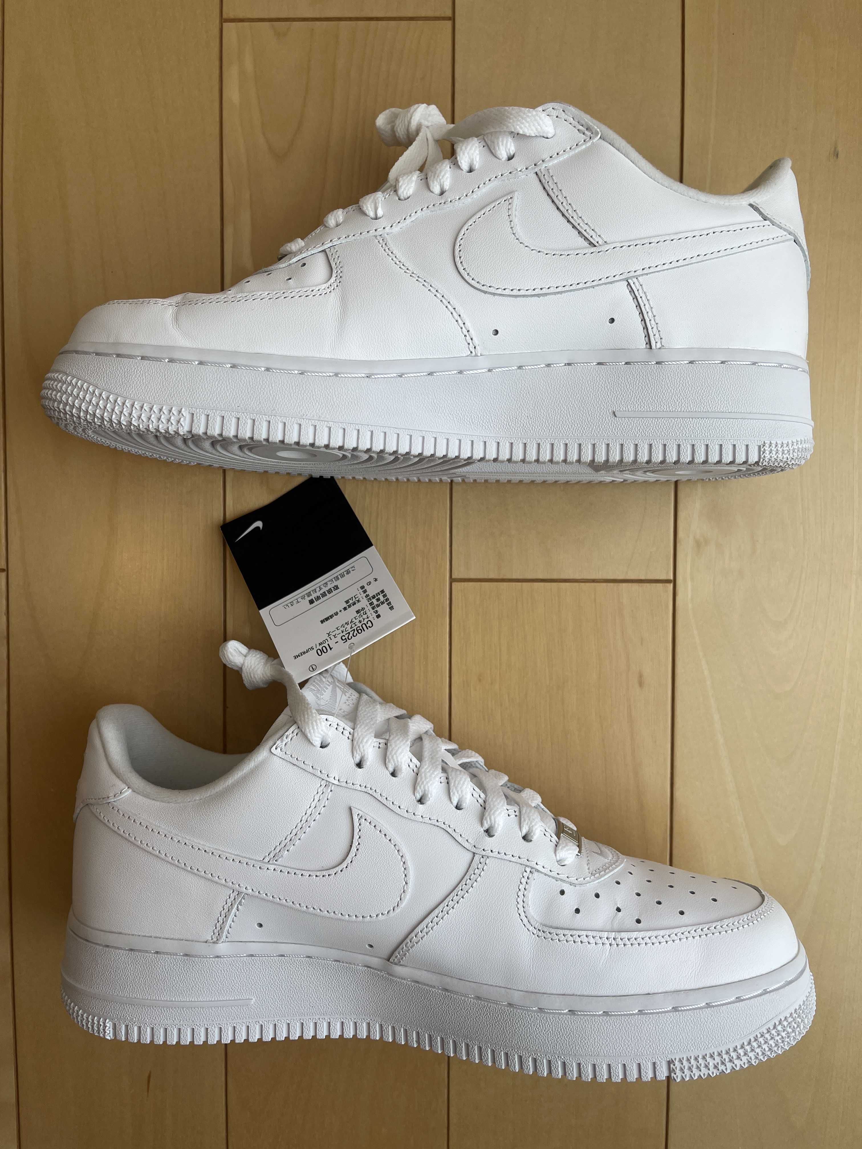 Supreme × Nike Air Force 1 Low "White"