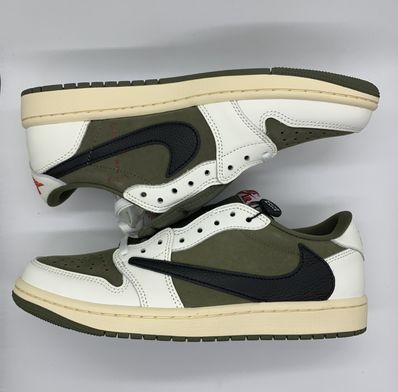 Travis Scott × Nike Air Jordan 1 Low OG SP "Reverse Olive"