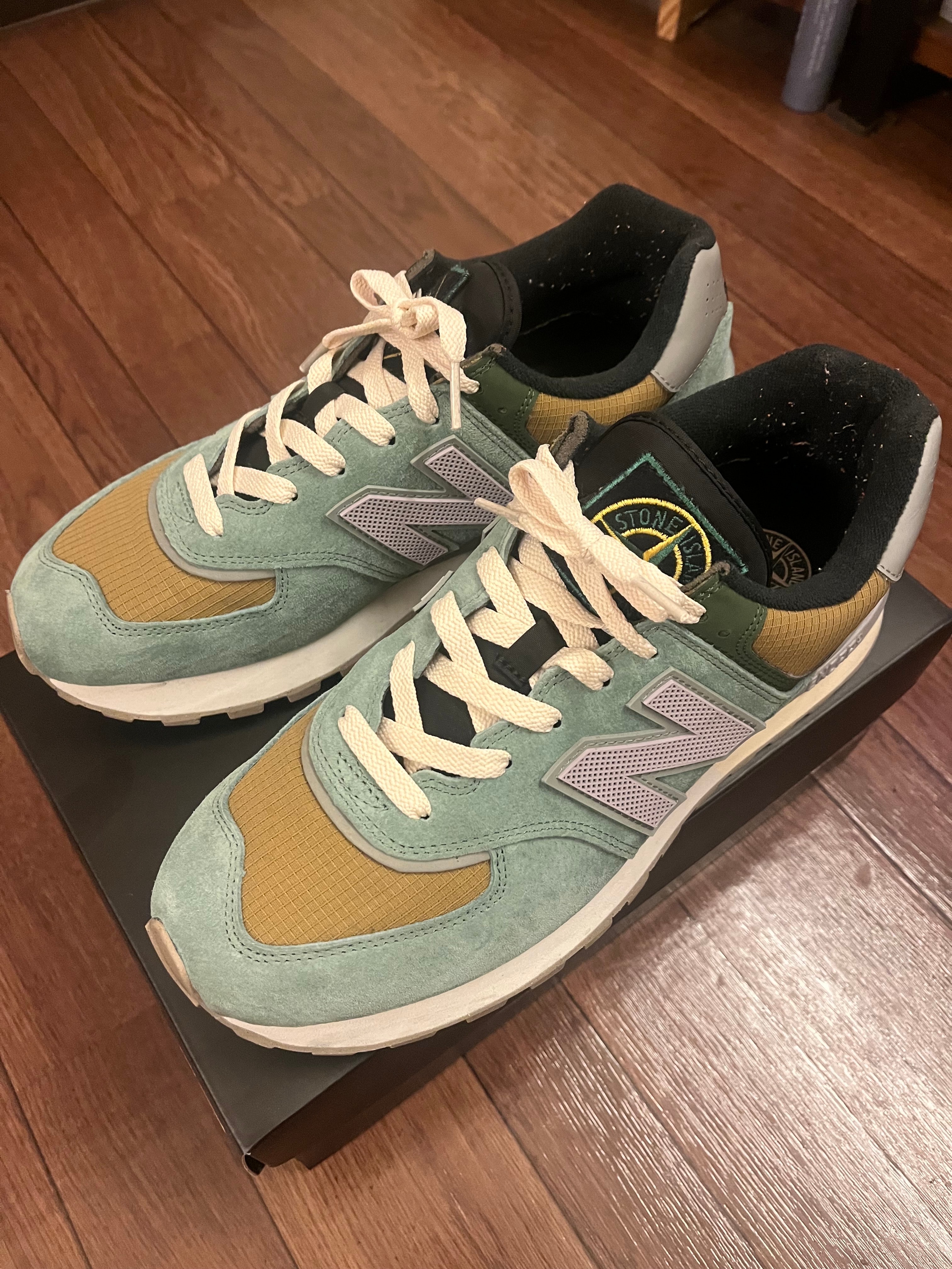 ストーンアイランド × ニューバランス 574 レガシー "グリーンクレイ"