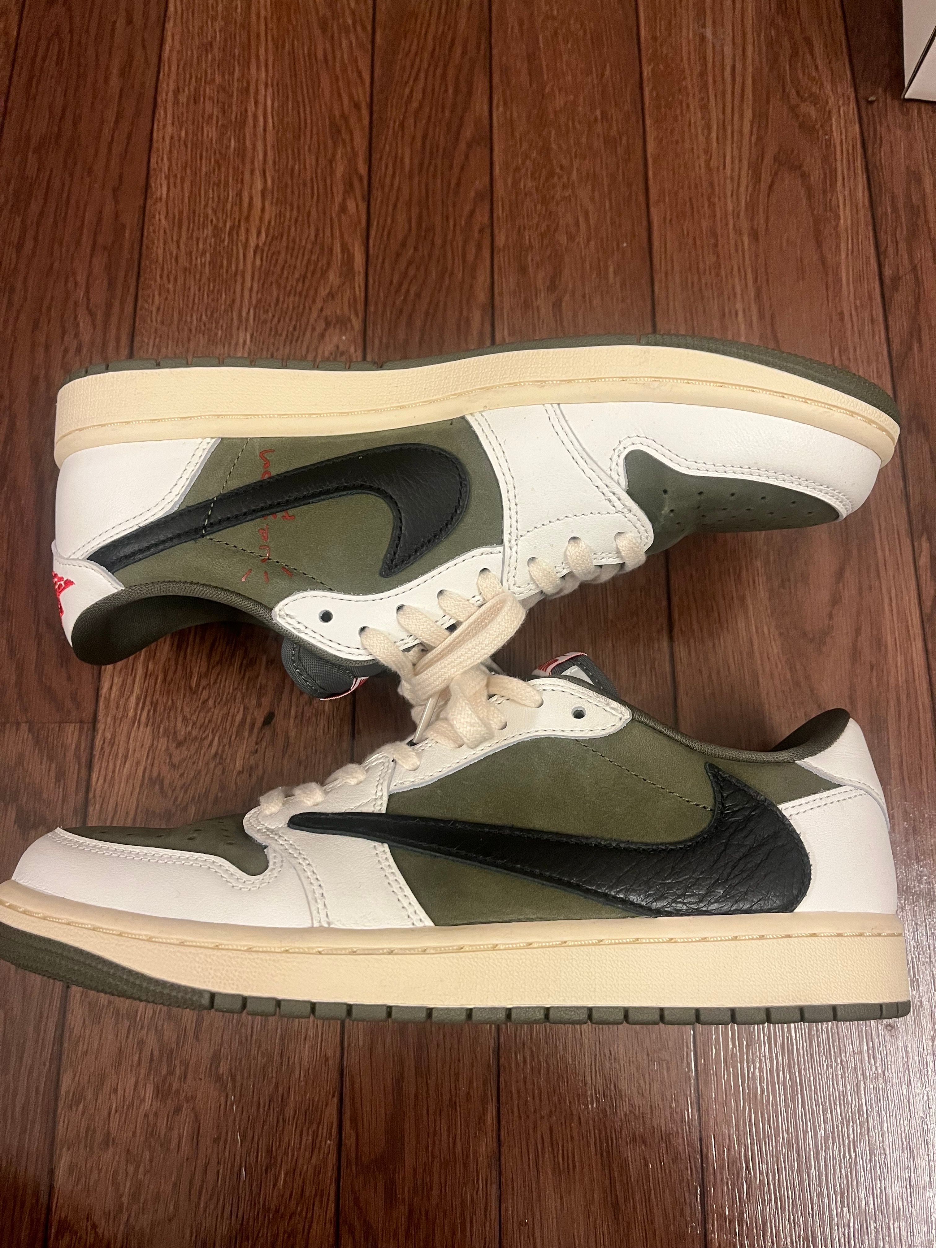 Travis Scott × Nike Air Jordan 1 Low OG SP "Reverse Olive"