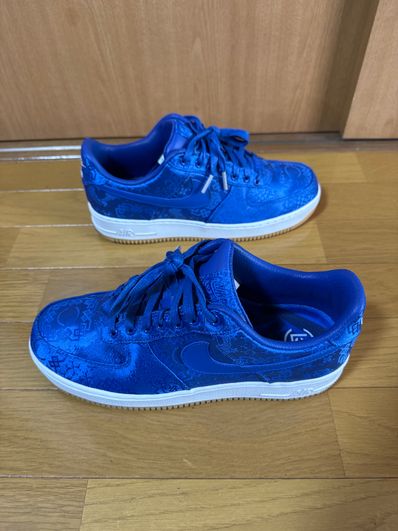 CLOT × Nike Air Force 1 Low "Blue"