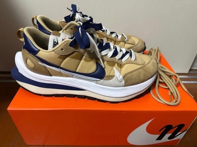 sacai × Nike Vapor Waffle "Sesame and Blue Void"