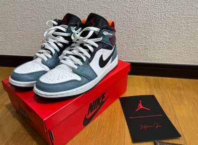 FACETASM × Nike Air Jordan 1 Mid "White/Navy"