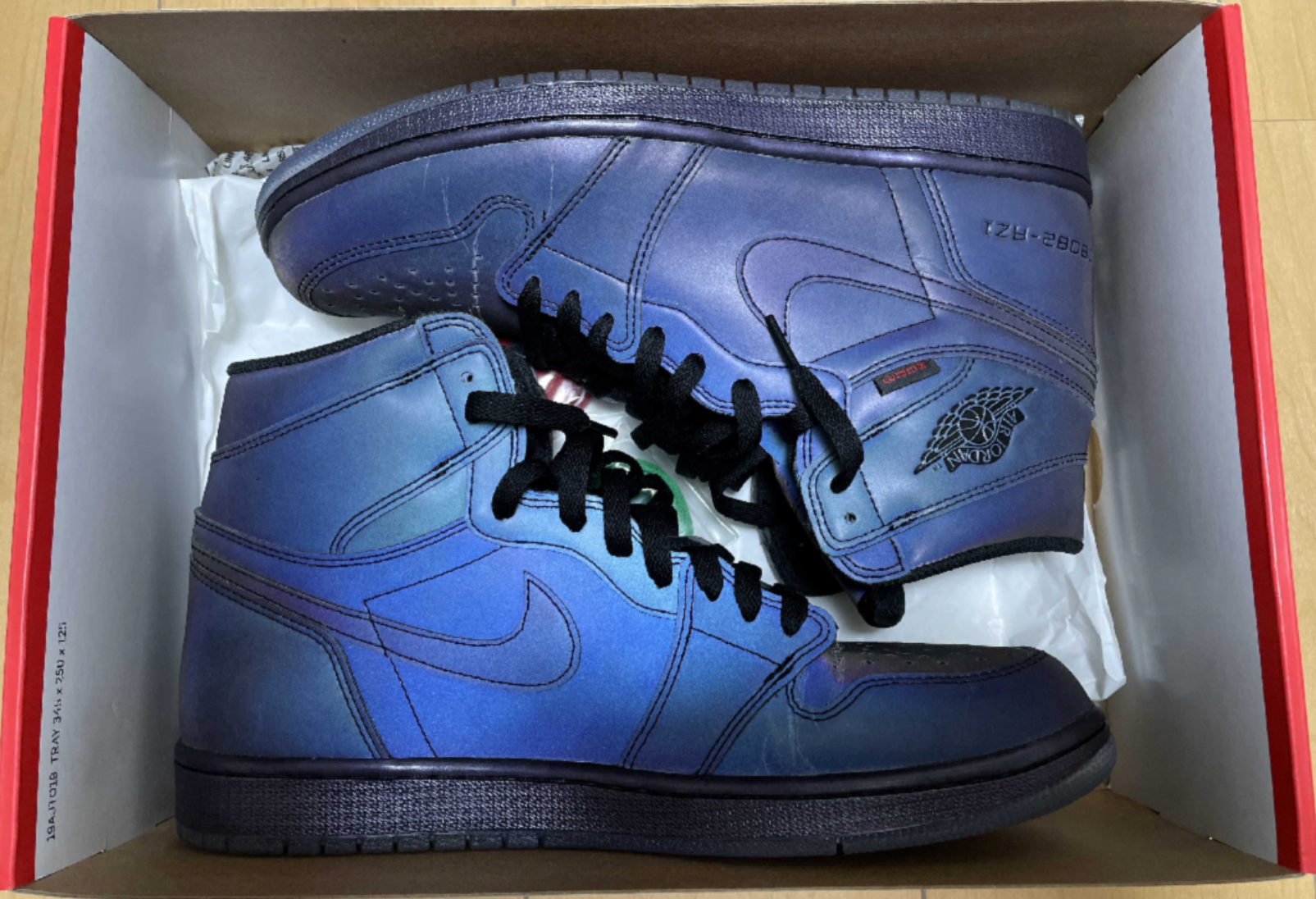 Nike Air Jordan 1 High Zoom Fearless "Multi Color/Varsity Red/Black"