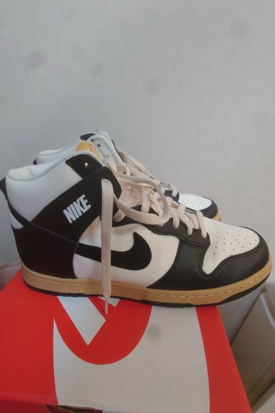 Nike Women's Dunk High "Black and Sail"