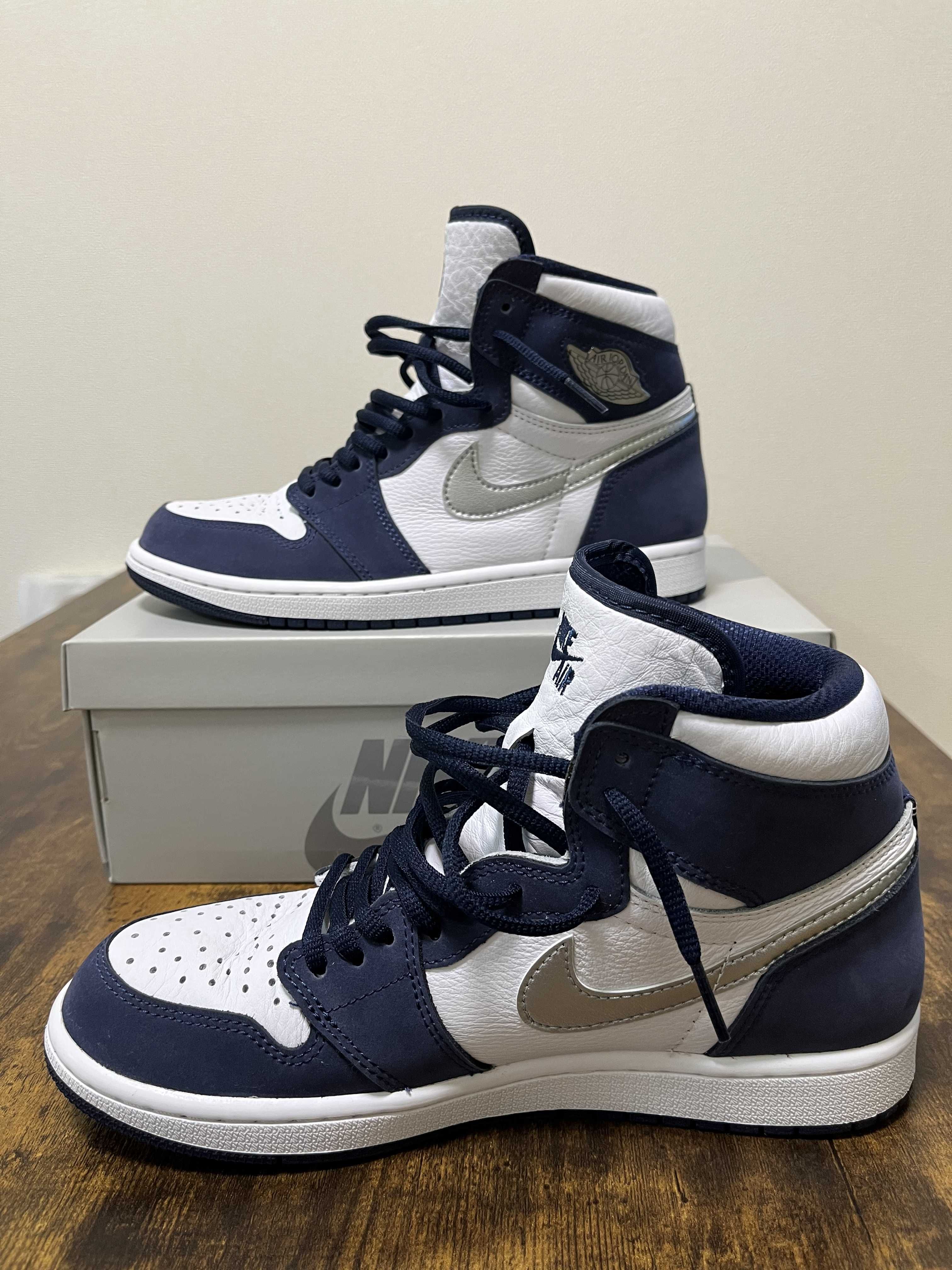 Nike Air Jordan 1 High OG CO.JP "White/Midnight Navy" (2020)(ブリーフケースなし)