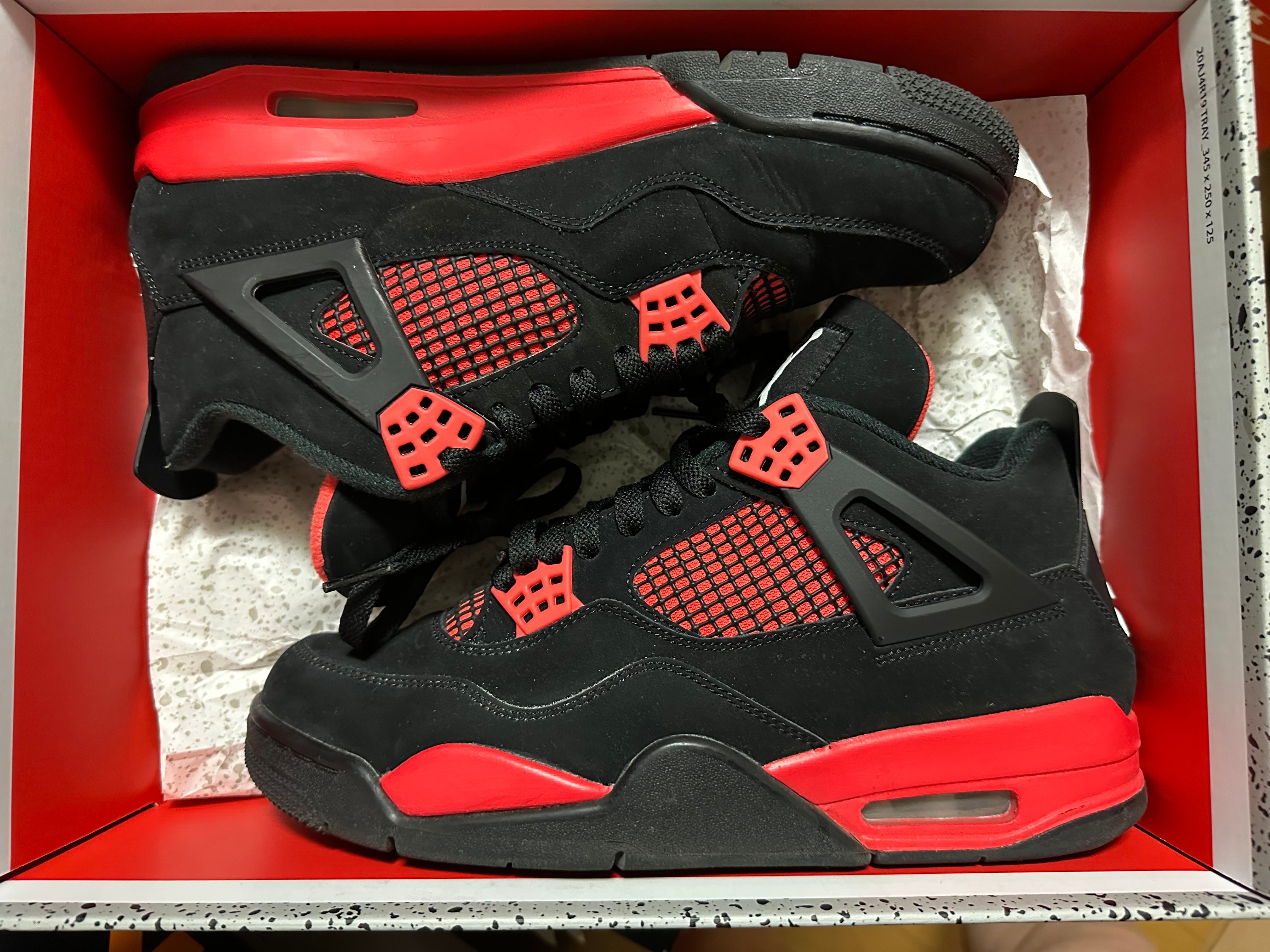 Nike Air Jordan 4 "Red Thunder/Crimson"