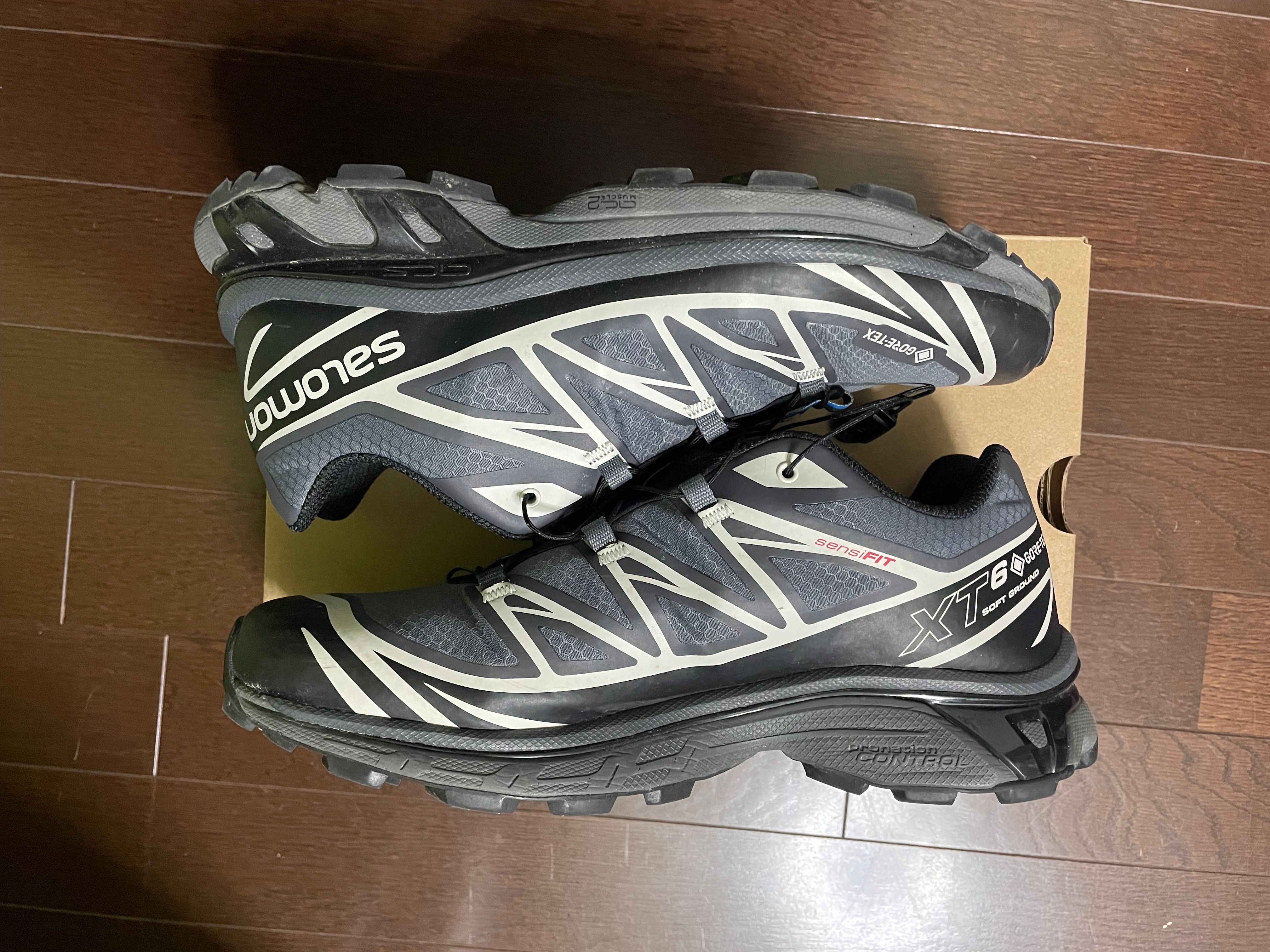 Salomon XT-6 GORE-TEX "Black/Ebony/Lunar Rock"