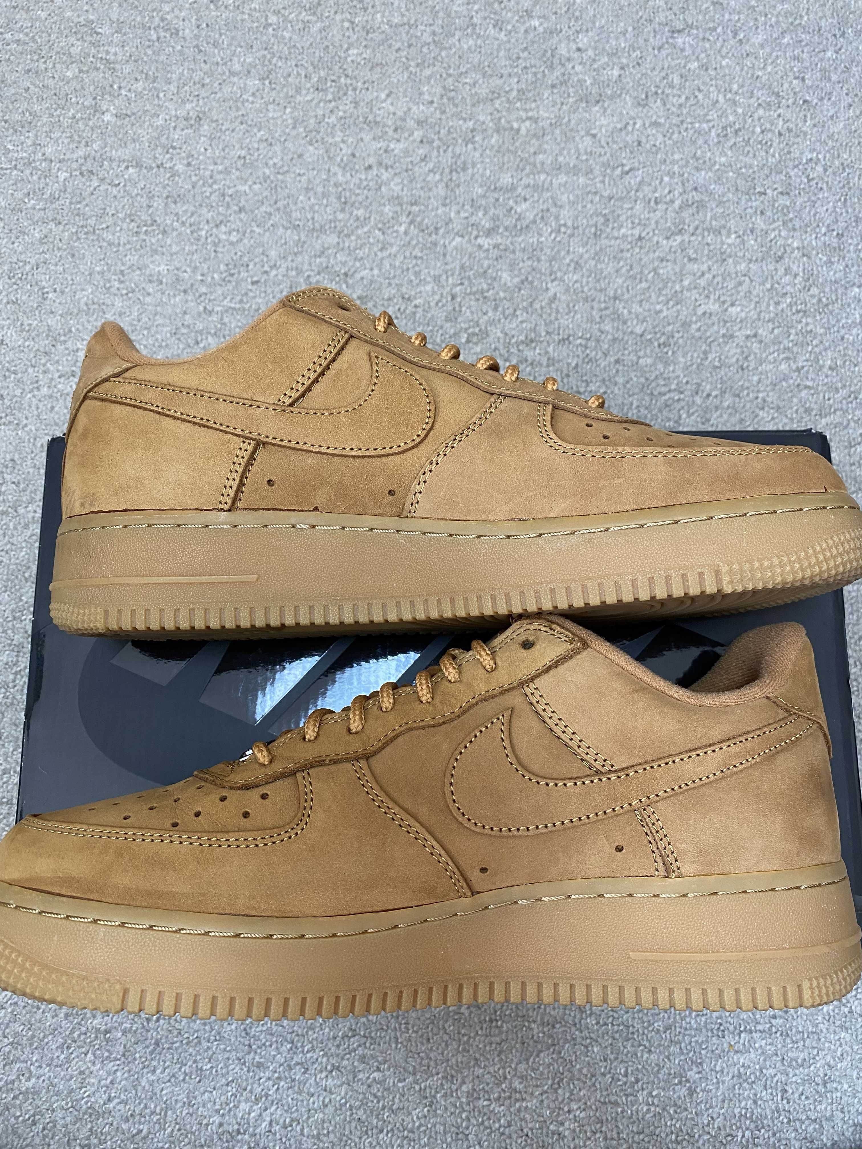 Supreme × Nike Air Force 1 Low "Flax/Wheat"
