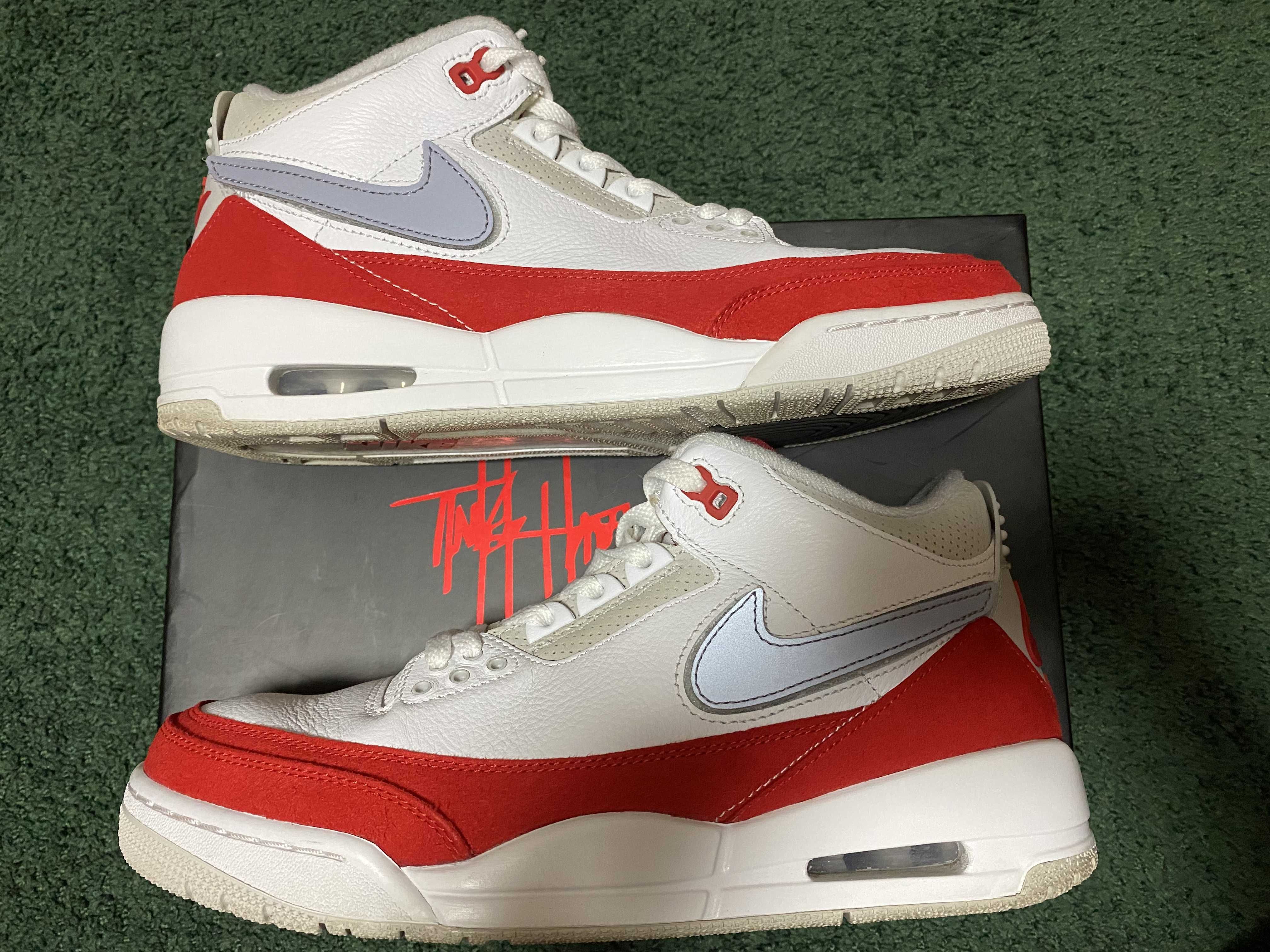 Nike Air Jordan 3 Retro "Tinker White/University Red"