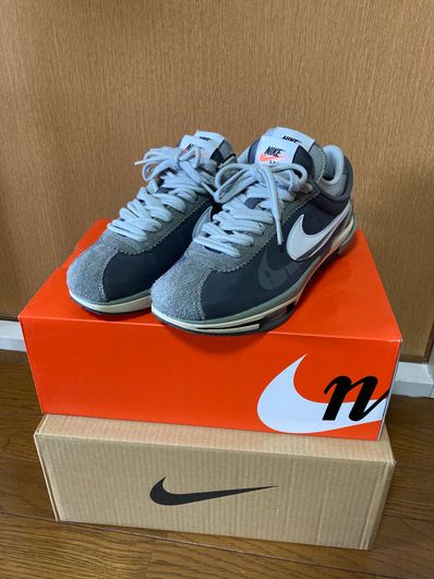 sacai × Nike Zoom Cortez "Iron Grey"