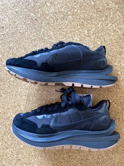 sacai × Nike VaporWaffle "Black Gum"