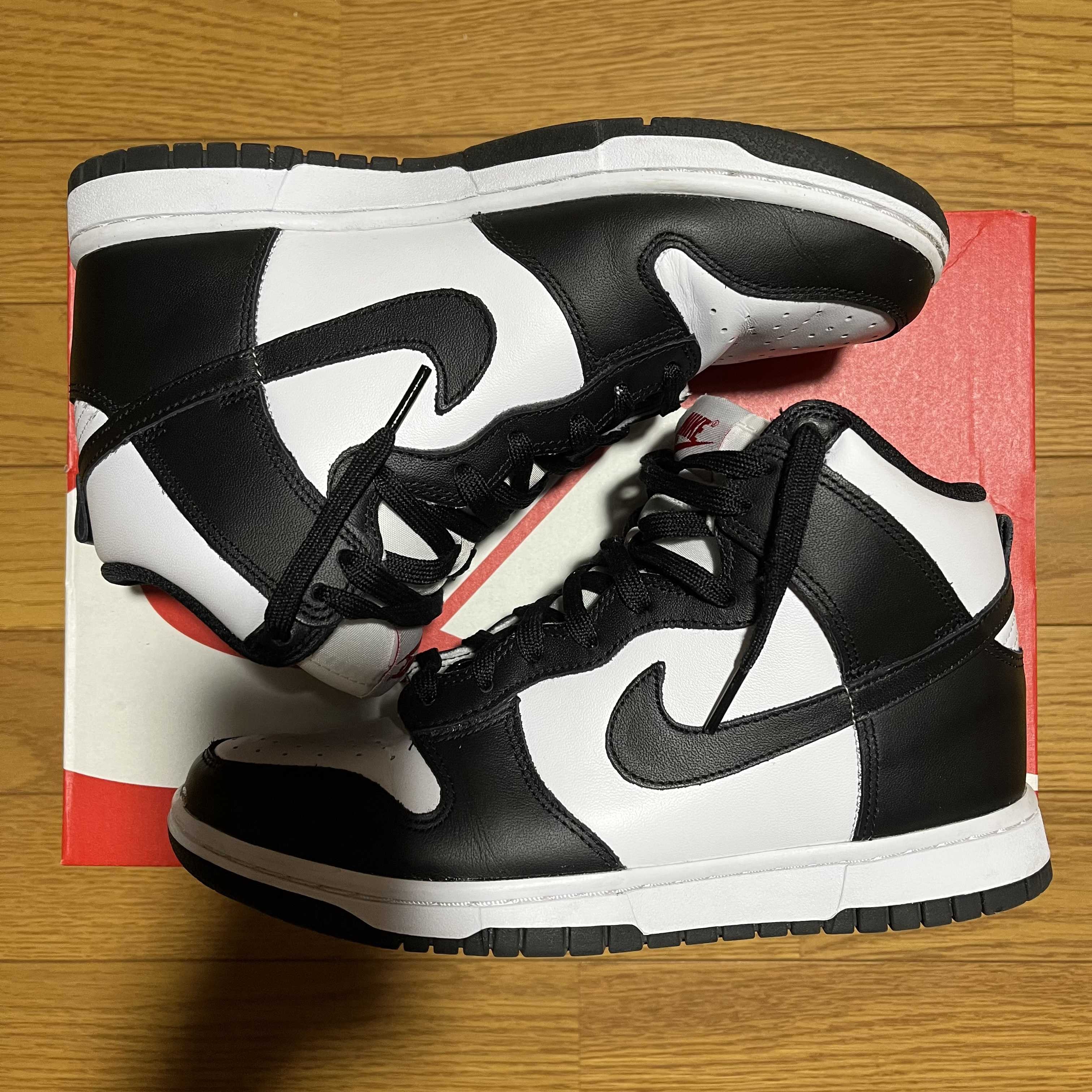 Nike Women's Dunk High "Black and White"