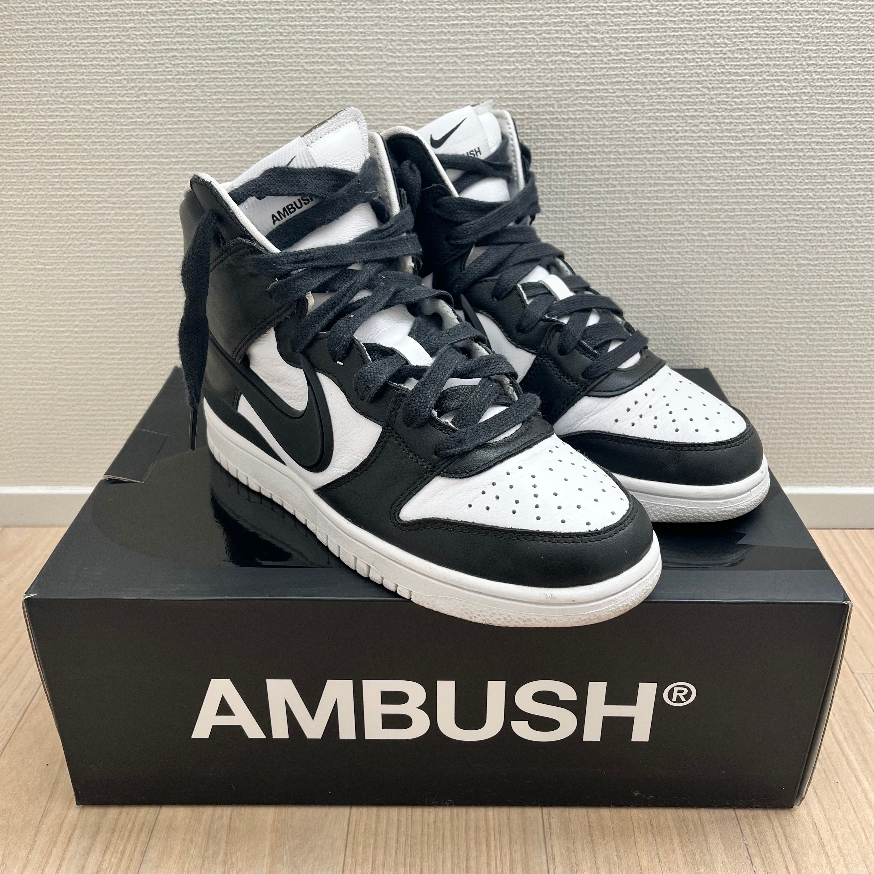 AMBUSH × Nike Dunk High "Black"