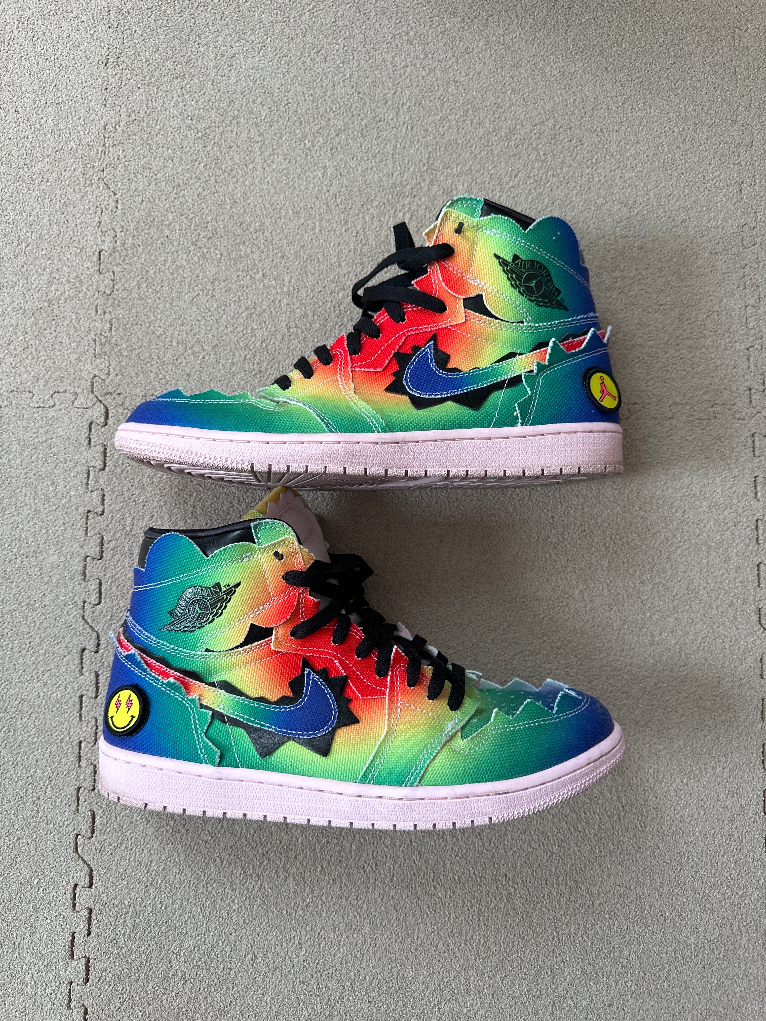 J Balvin × Nike Air Jordan 1 High OG "Rainbow"