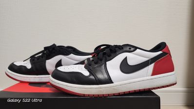 Nike Air Jordan 1 Retro Low OG "Black Toe"