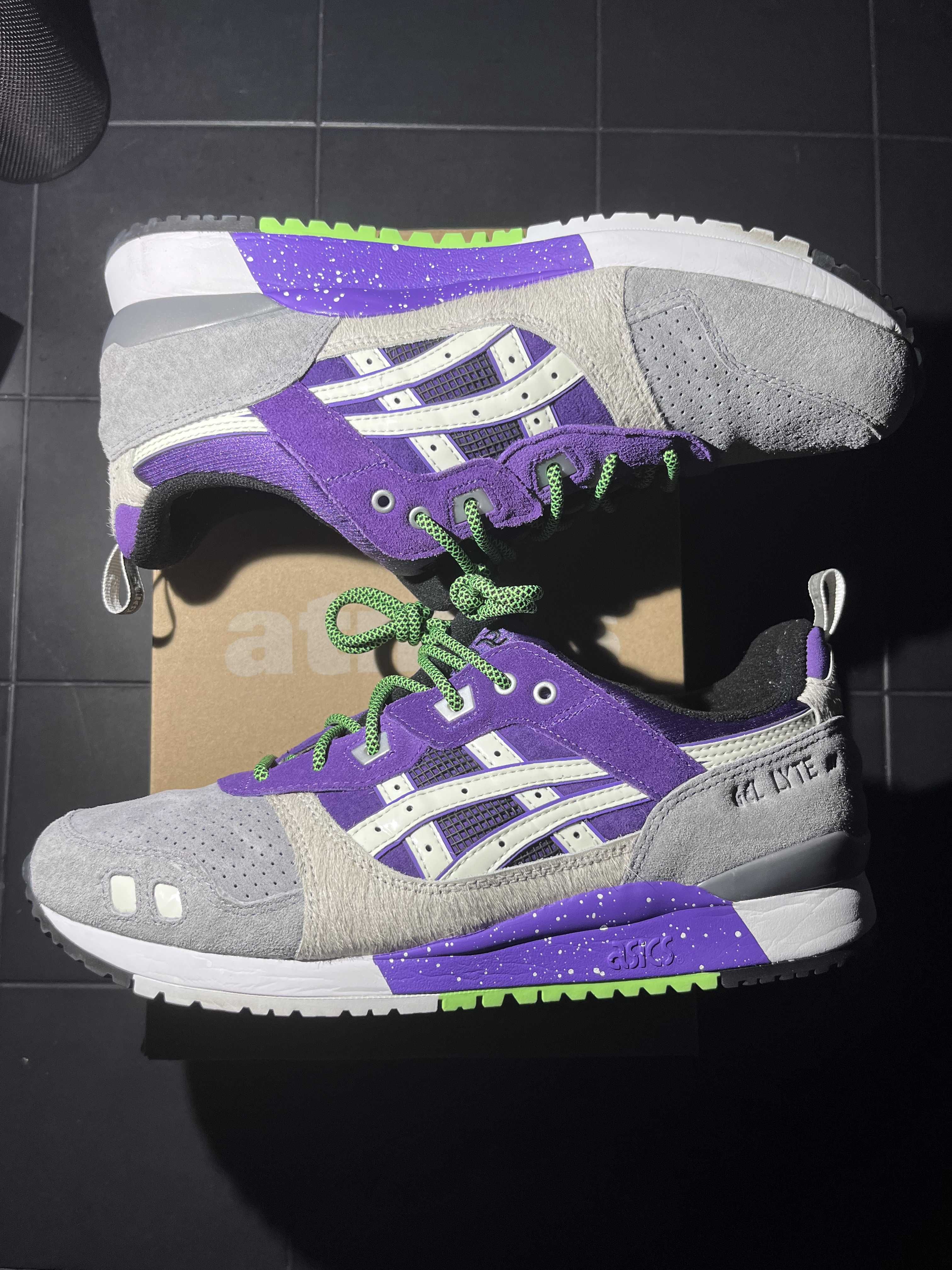 atmos × SNEAKER FREAKER × Asics GEL-LYTE III OG "Alley Cats"