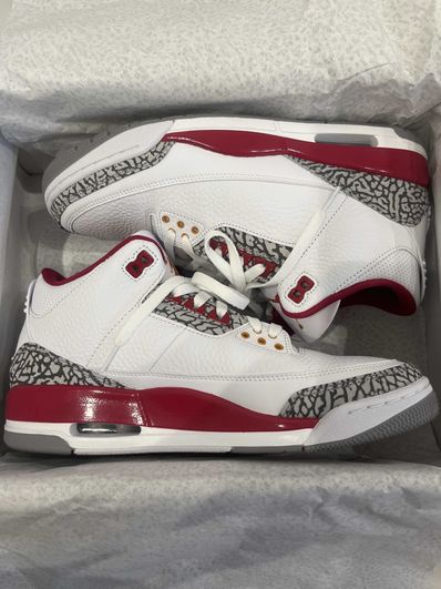 Nike Air Jordan 3 "Cardinal Red"
