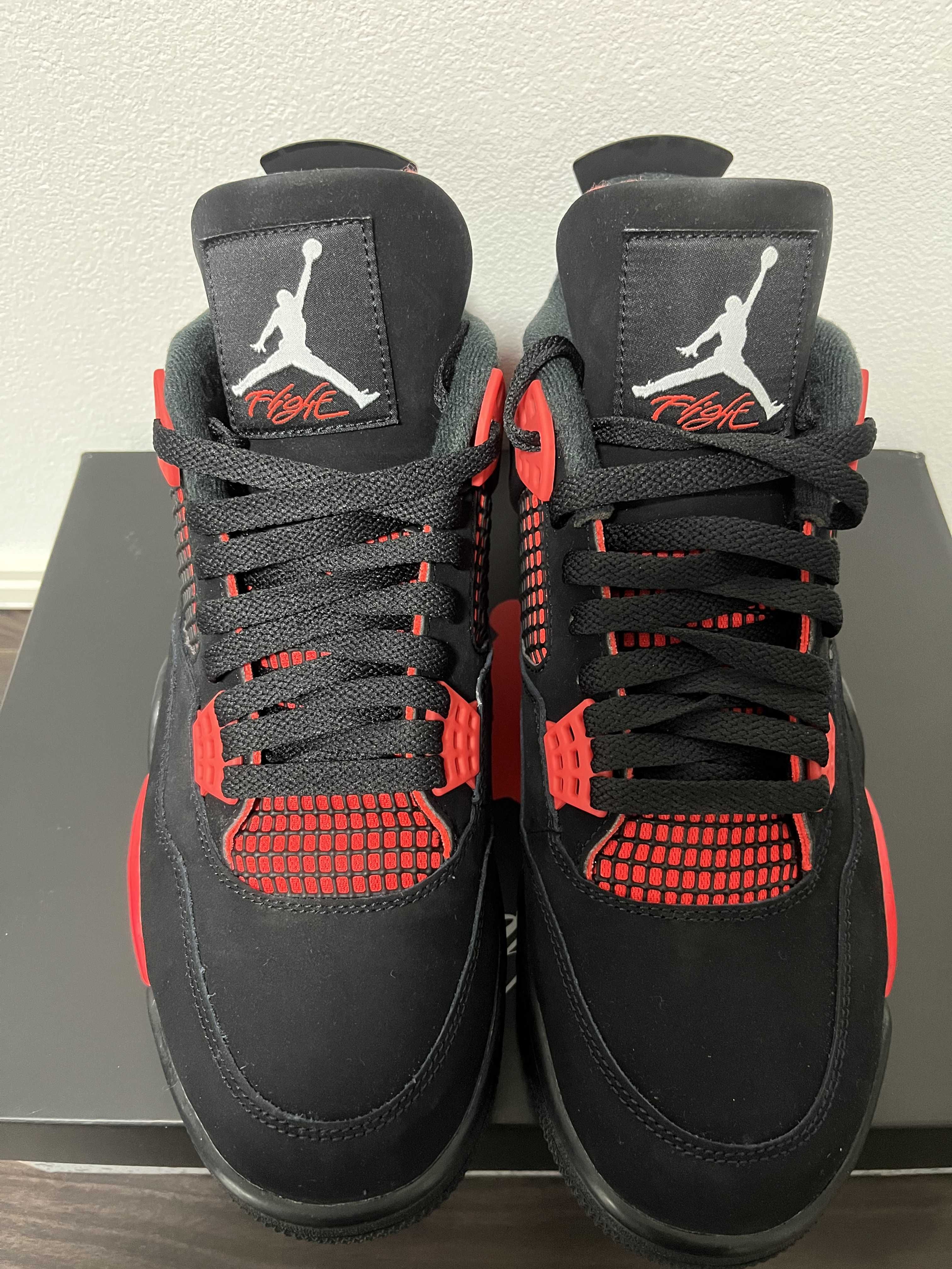 Nike Air Jordan 4 "Red Thunder/Crimson"